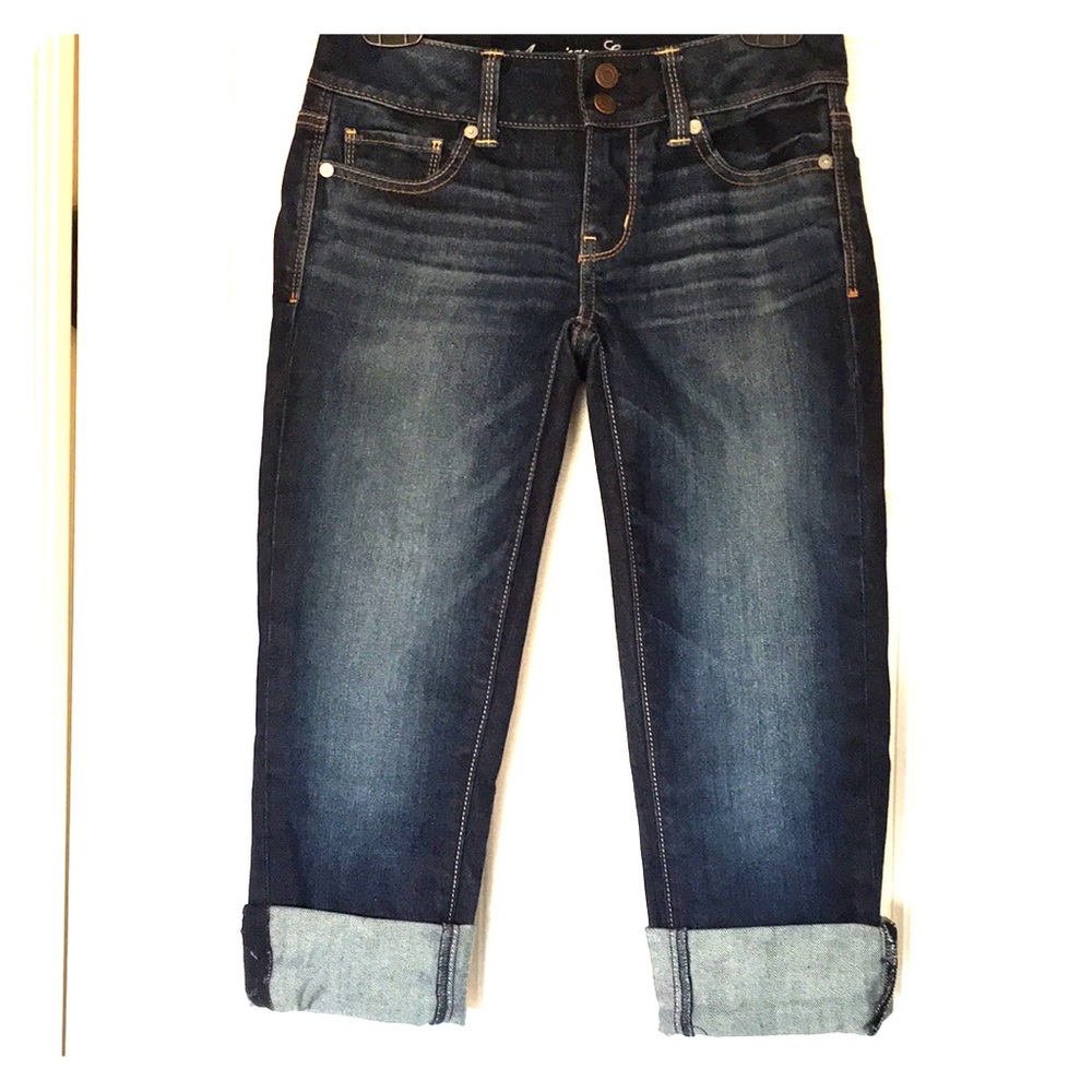American Eagle Jean Capri Pants Size 0